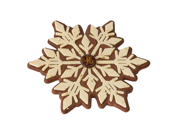 Bouchée Snowflake (milk chocolate)