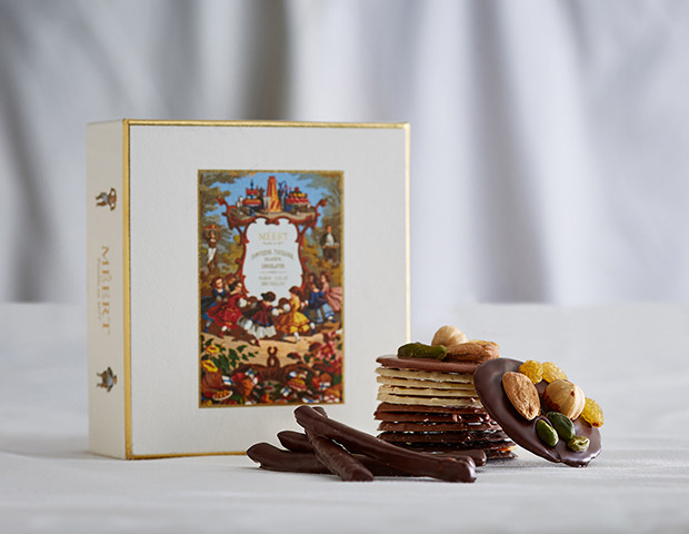 Tuiles, Mendiants, Orangettes - 150 g (5.3 oz) Prestige Box