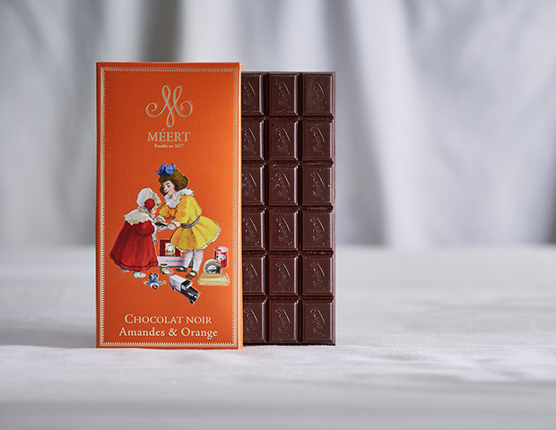 Almond & Orange Dark Chocolate Bar